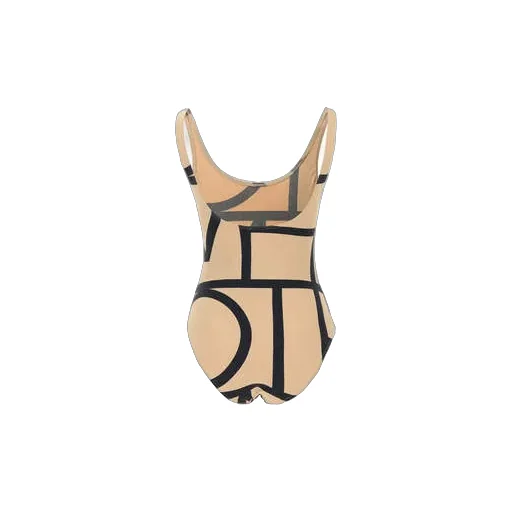 Sleeveless Crewneck Swimsuit