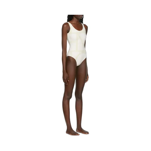 Sleeveless Crewneck Swimsuit