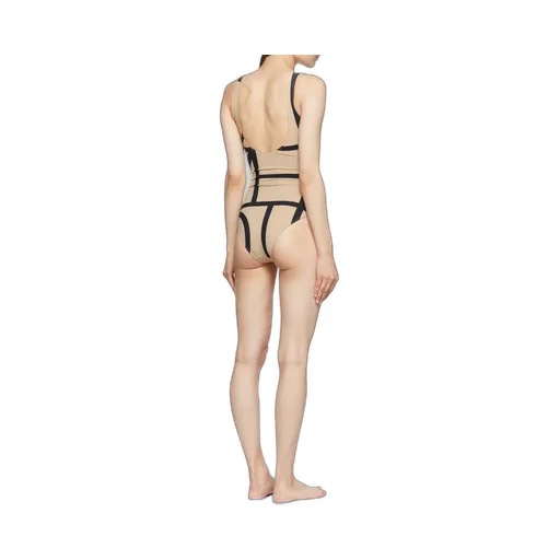 Sleeveless Crewneck Swimsuit