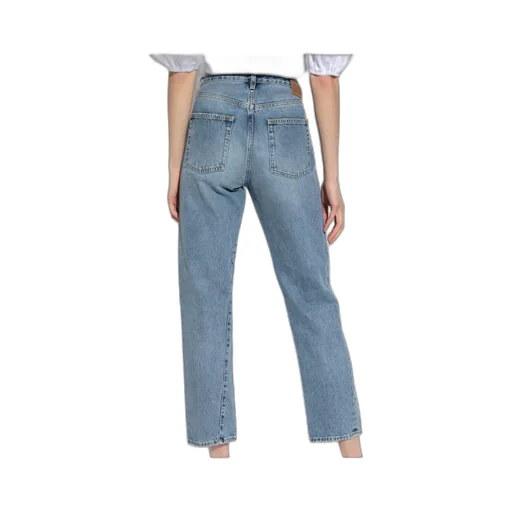 High Waisted Cropped Jeans