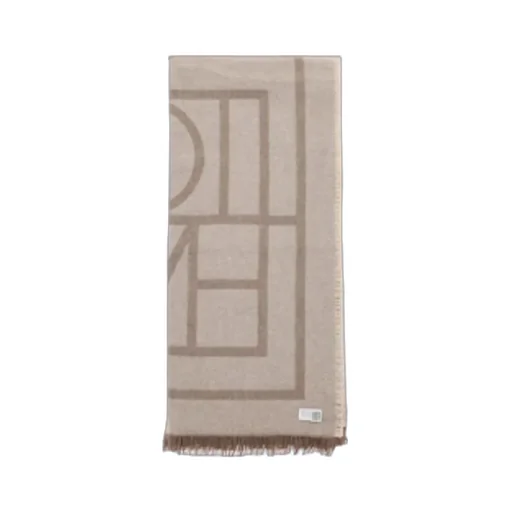 Monogram Knit Scarf