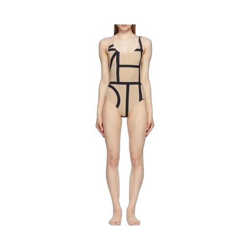 Sleeveless Crewneck Swimsuit
