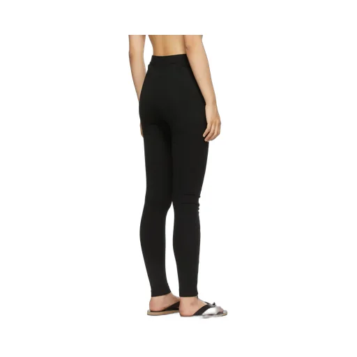 Zip Detailed Slim-Cut Leggings