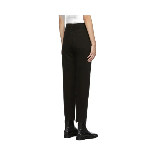 Cropped Straight-Leg Jeans