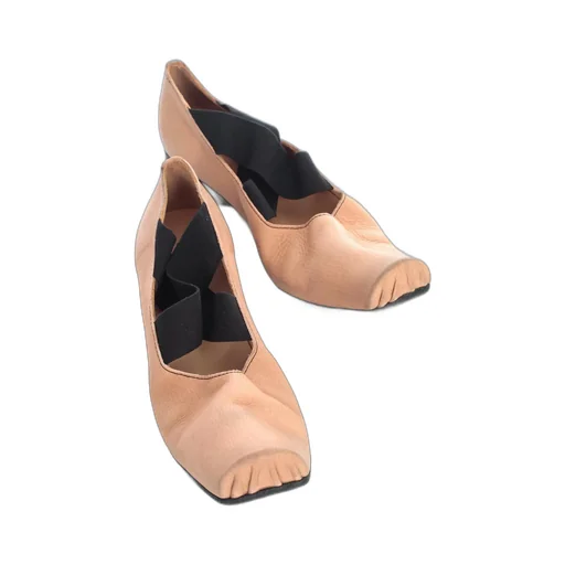 Square-Toe 25Mm Ballerina Shoes