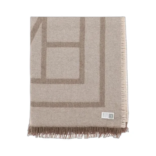 Monogram Knit Scarf