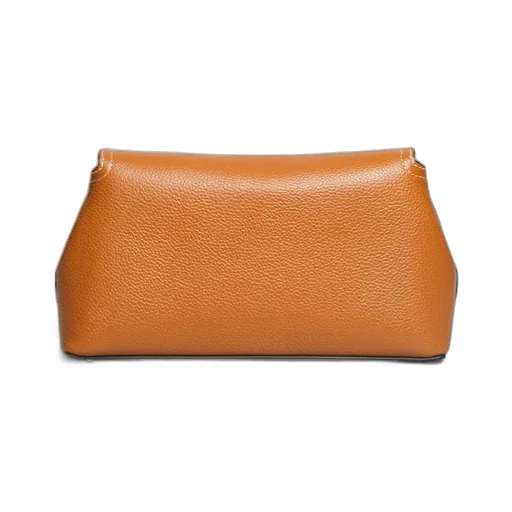 Logo Plaque Foldover Top Crossbody Bag