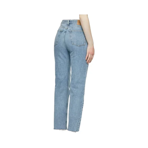 Classic-Cut Cropped Jeans