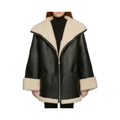 Logo Lapel Zipper Jacket