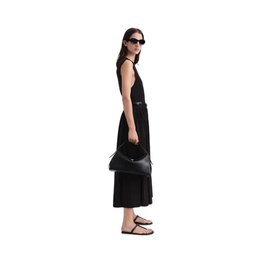 Pleated Sleeveless Dress