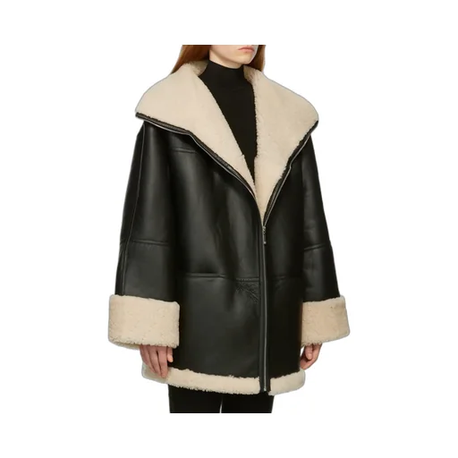 Logo Lapel Zipper Jacket