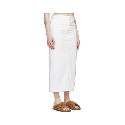 Five-Pocket Denim Skirt
