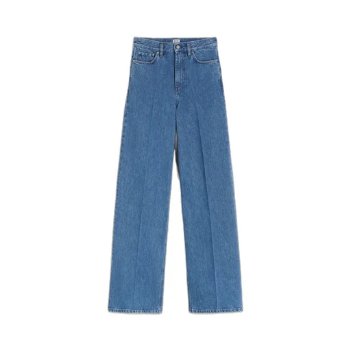 High-Waisted Wide-Leg Jeans