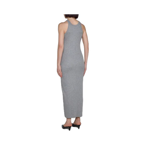 Sleeveless Ribbed Maxi Dress