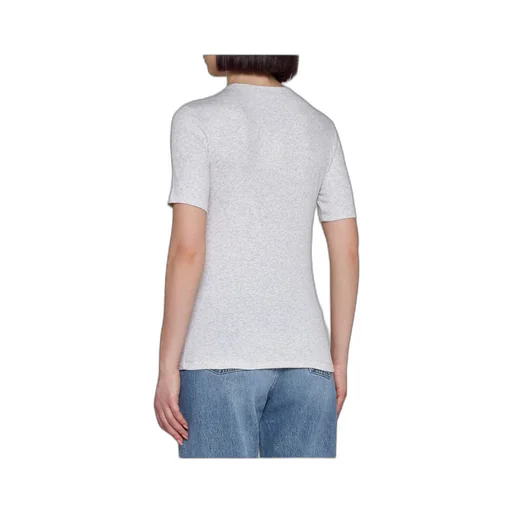 Fine-Ribbed Cotton T-Shirt