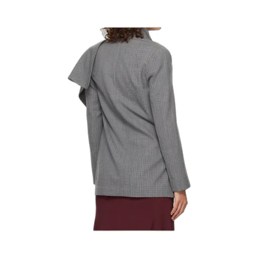 Ren Pinstripe Drape Jacket