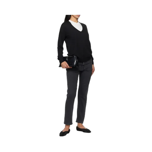Cropped Tapered Jeans
