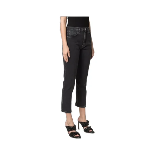 Cropped Tapered Jeans