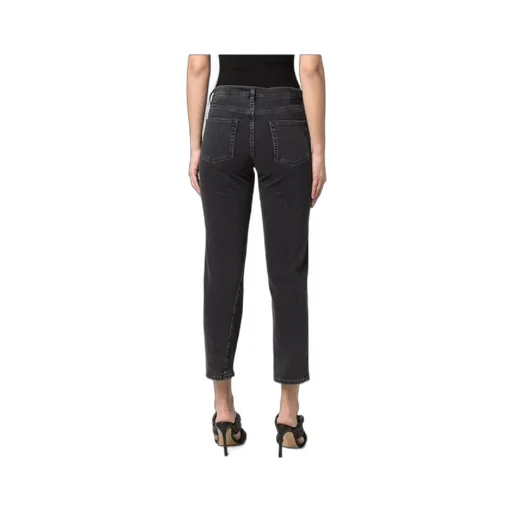 Cropped Tapered Jeans