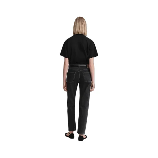 Cropped Tapered Jeans