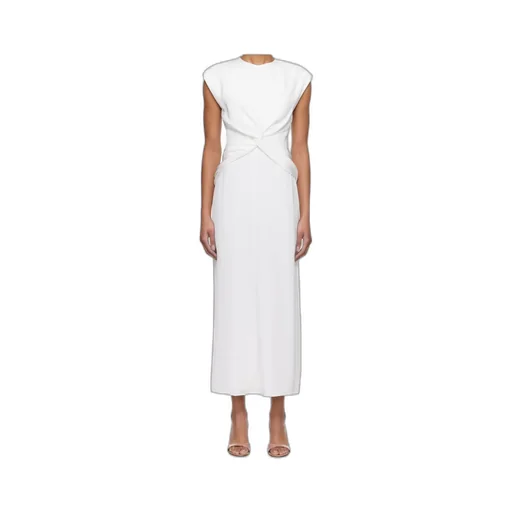 Silk Midi Dress