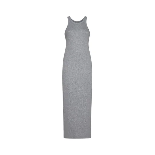 Sleeveless Ribbed Maxi Dress