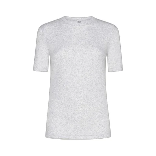 Fine-Ribbed Cotton T-Shirt
