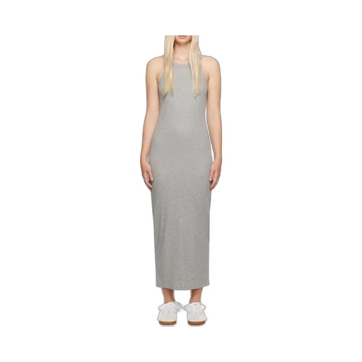 Sleeveless Ribbed Maxi Dress