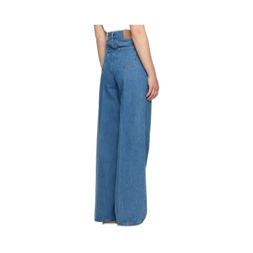 High-Waisted Wide-Leg Jeans