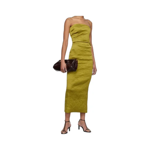Pleated Sleeveless Dress