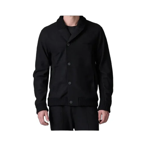 Ribbed Buttoned Jacket