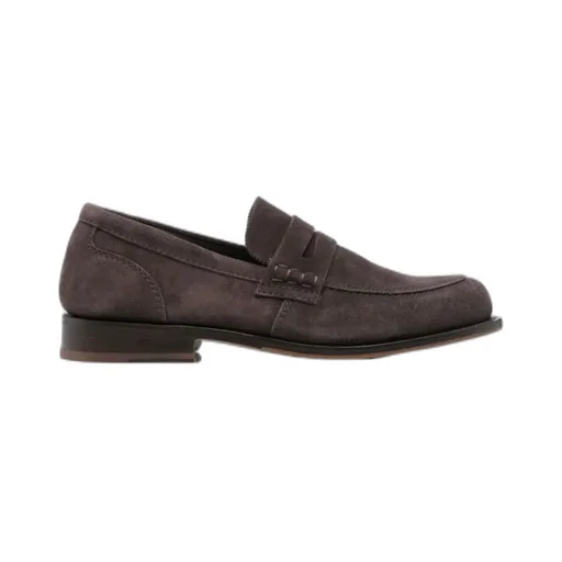Suede Loafers