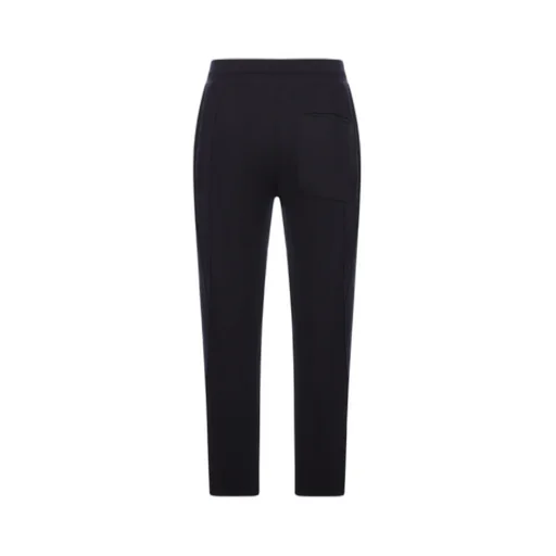 Drawstring-Waist Wool Trousers