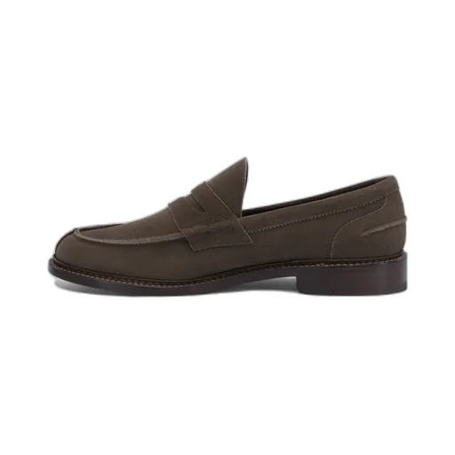 Round Head Loafer Shoes