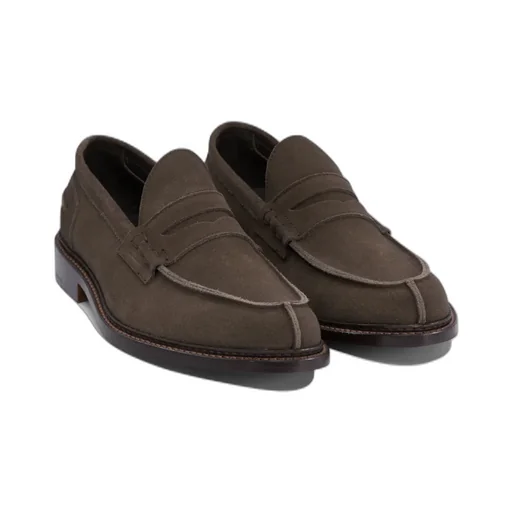 Round Head Loafer Shoes