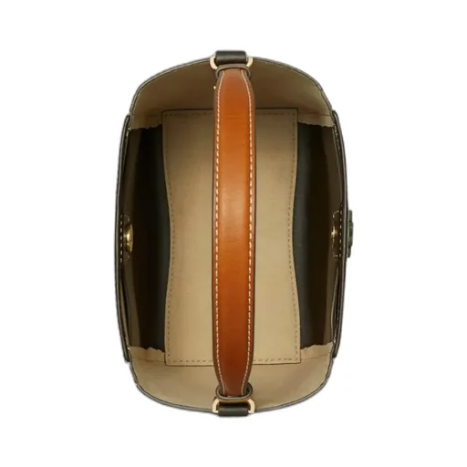 Mcgraw T Monogram Small Bucket Bag