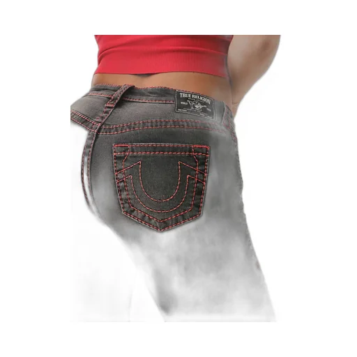 Becca Lurex Big T Bootcut Jean