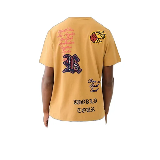 Patch Embroidery Graphic Tee