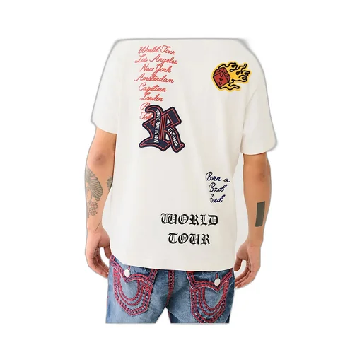Patch Embroidery Graphic Tee