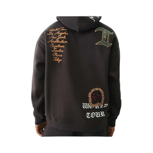 Logo Patch Embroidery Hoodie