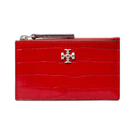 Embossed Zip-Around Wallet