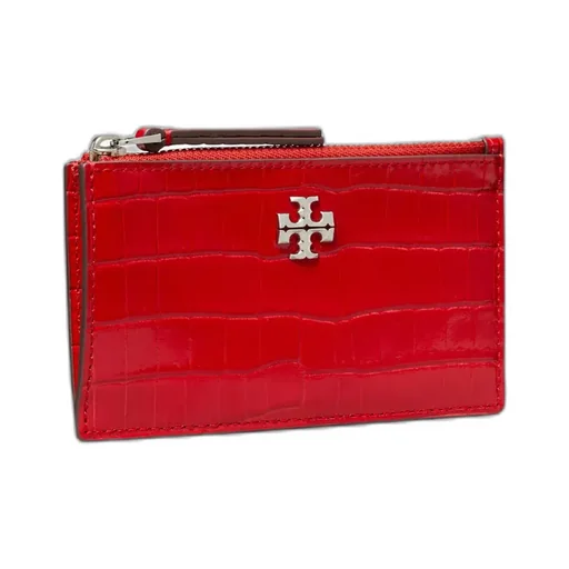 Embossed Zip-Around Wallet