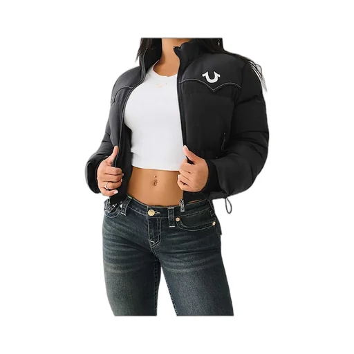 Western Zip Puffer Jacket