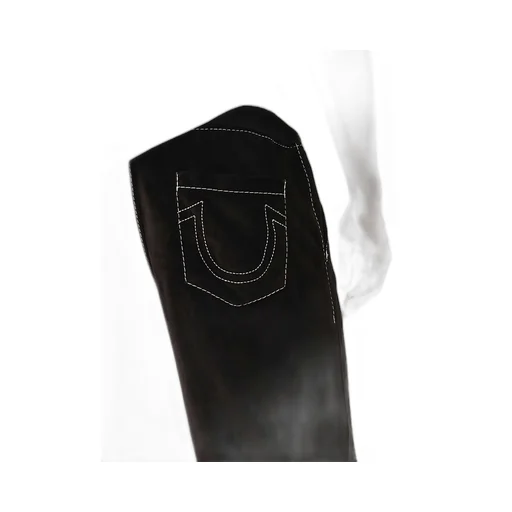 Velour Big T Straight Pant