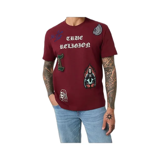 Patch Embroidery Graphic Tee