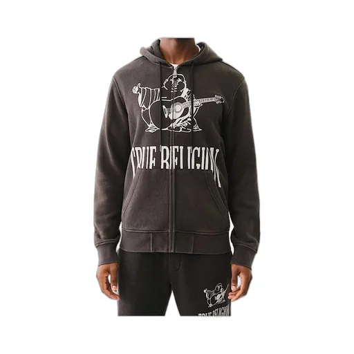 Vintage Buddha Zip Hoodie