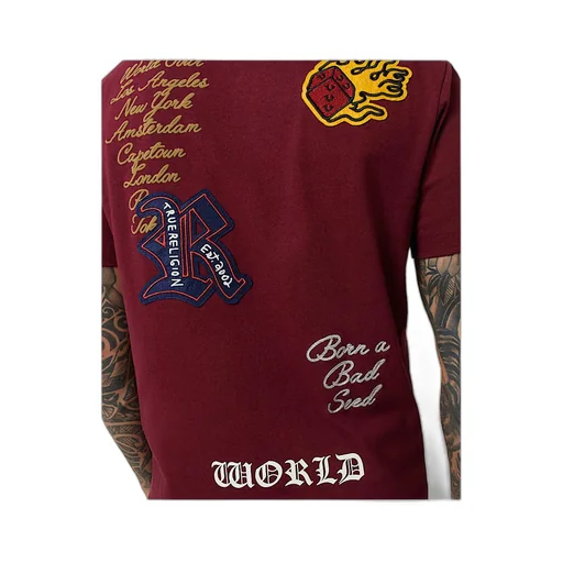 Patch Embroidery Graphic Tee