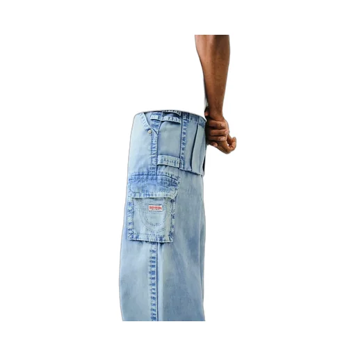 Denim Big T Utility Cargo Pant