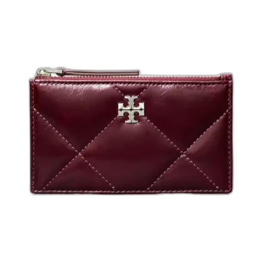 Kira Quilted Zip-Top Card Holder