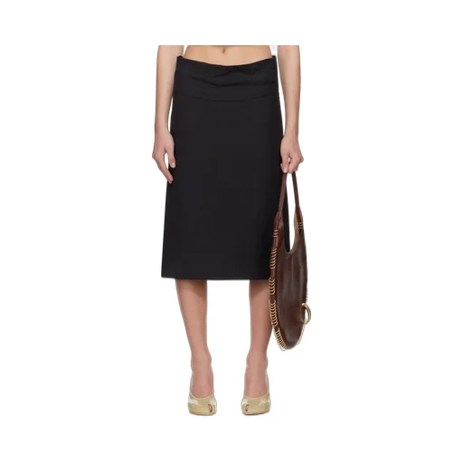 Asymmetrical Midi Skirt